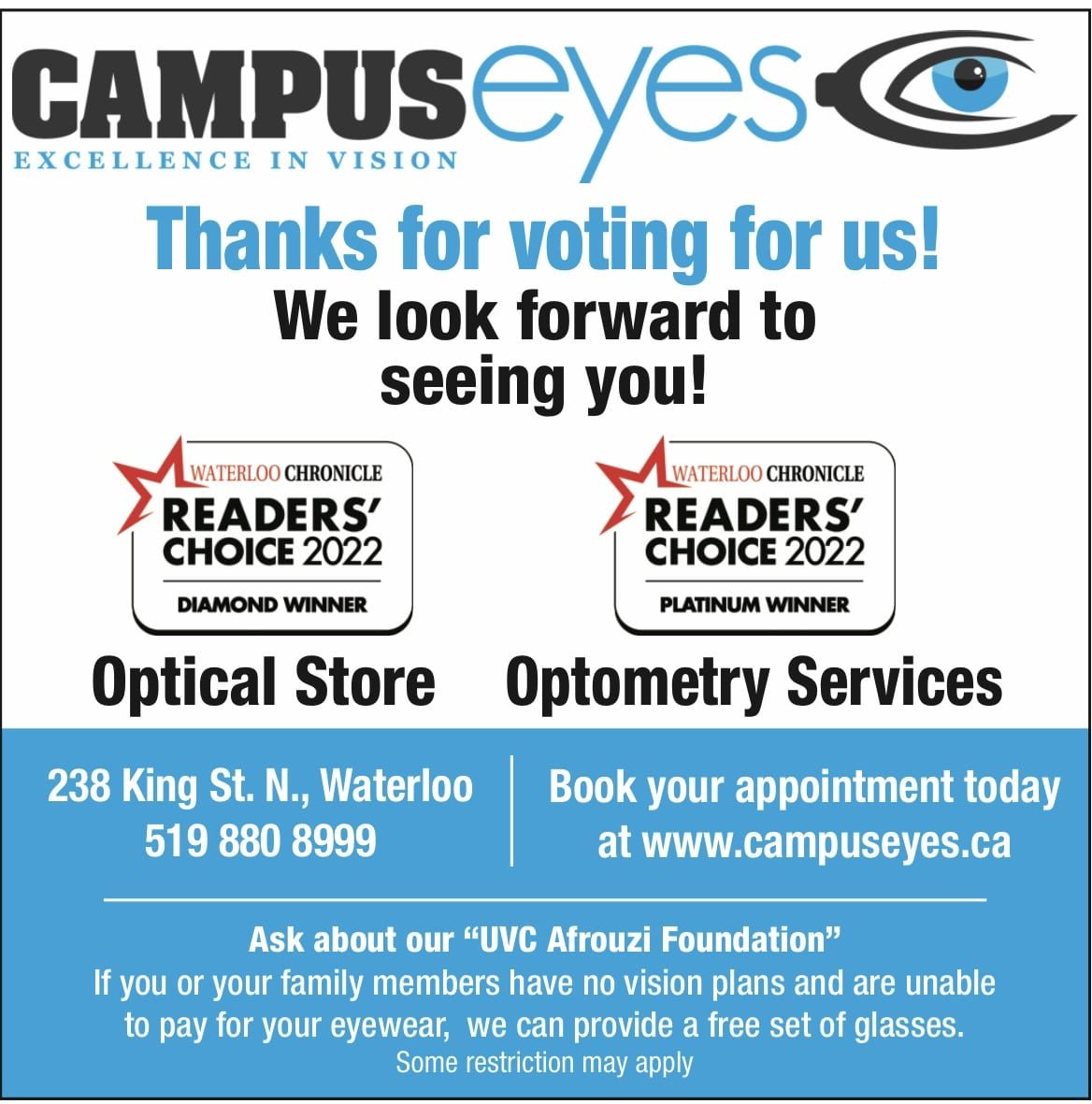 Readers Choice Award 2022 - Campus Eyes Readers Choice Award 2022 - Campus Eyes